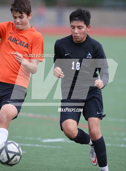 Thumbnail 3 in Making Waves Academy vs. Arcata (CIF NCS D1 Quarterfinal) photogallery.