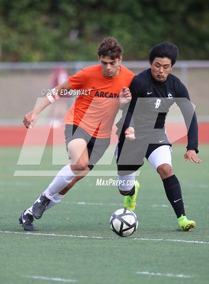 Thumbnail 1 in Making Waves Academy vs. Arcata (CIF NCS D1 Quarterfinal) photogallery.