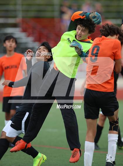 Thumbnail 3 in Making Waves Academy vs. Arcata (CIF NCS D1 Quarterfinal) photogallery.