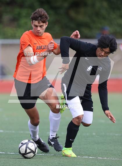 Thumbnail 2 in Making Waves Academy vs. Arcata (CIF NCS D1 Quarterfinal) photogallery.