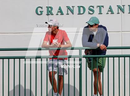 Thumbnail 2 in Round Rock Westwood vs The Woodlands (UIL 6A Tennis Final) photogallery.