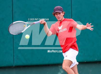 Thumbnail 2 in Round Rock Westwood vs The Woodlands (UIL 6A Tennis Final) photogallery.