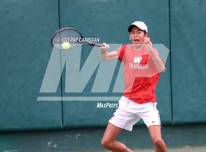 Thumbnail 1 in Round Rock Westwood vs The Woodlands (UIL 6A Tennis Final) photogallery.