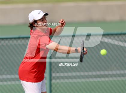 Thumbnail 1 in Round Rock Westwood vs The Woodlands (UIL 6A Tennis Final) photogallery.