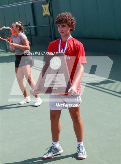 Thumbnail 1 in Round Rock Westwood vs The Woodlands (UIL 6A Tennis Final) photogallery.
