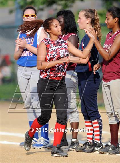 Thumbnail 2 in Mayor's Cup: PSAL vs. CHSAA photogallery.
