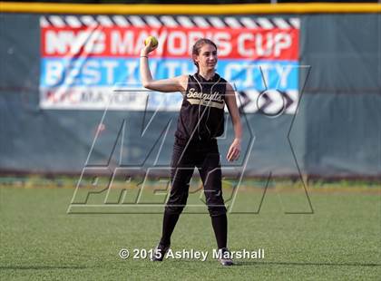 Thumbnail 1 in Mayor's Cup: PSAL vs. CHSAA photogallery.