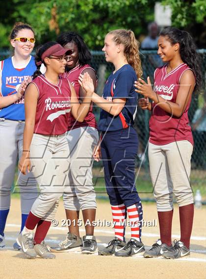 Thumbnail 1 in Mayor's Cup: PSAL vs. CHSAA photogallery.