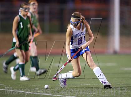 Thumbnail 3 in Cherry Creek vs. Mountain Vista (CHSAA Playoffs) photogallery.