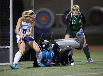 Thumbnail 2 in Cherry Creek vs. Mountain Vista (CHSAA Playoffs) photogallery.