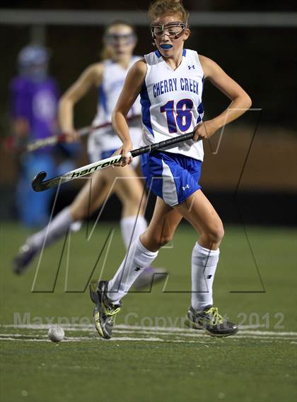Thumbnail 2 in Cherry Creek vs. Mountain Vista (CHSAA Playoffs) photogallery.