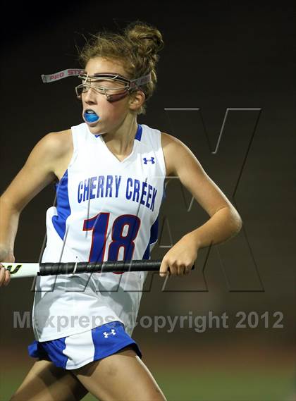 Thumbnail 2 in Cherry Creek vs. Mountain Vista (CHSAA Playoffs) photogallery.