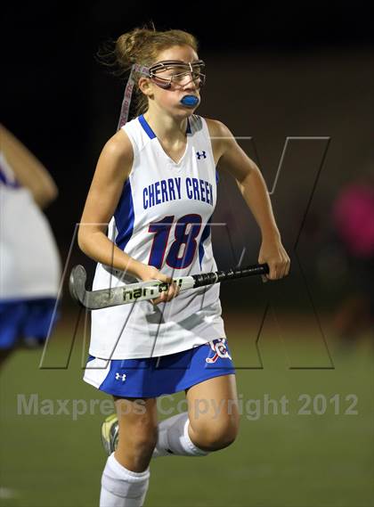 Thumbnail 3 in Cherry Creek vs. Mountain Vista (CHSAA Playoffs) photogallery.