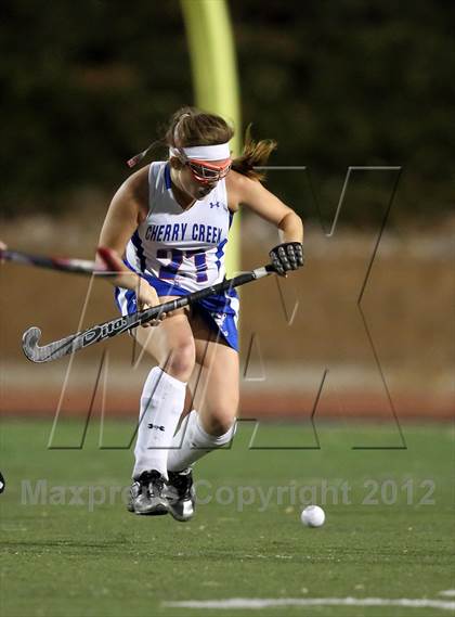Thumbnail 3 in Cherry Creek vs. Mountain Vista (CHSAA Playoffs) photogallery.