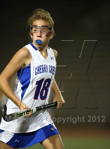 Thumbnail 3 in Cherry Creek vs. Mountain Vista (CHSAA Playoffs) photogallery.