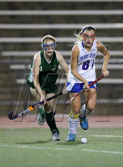 Thumbnail 2 in Cherry Creek vs. Mountain Vista (CHSAA Playoffs) photogallery.