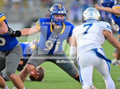 Thumbnail 2 in Friendswood @ Anderson (UIL 5A D1 Football Bi District) photogallery.