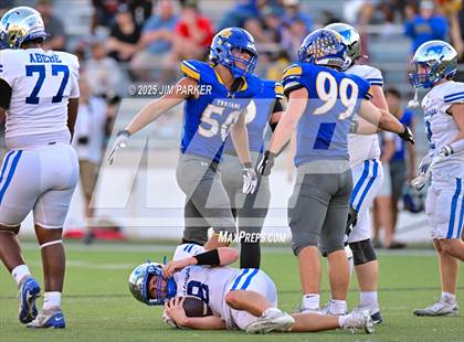 Thumbnail 1 in Friendswood @ Anderson (UIL 5A D1 Football Bi District) photogallery.