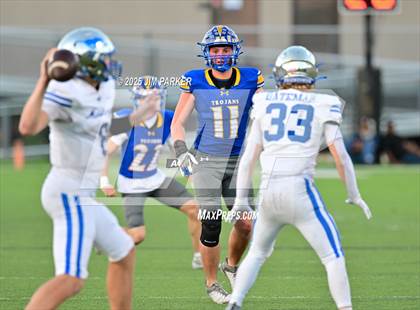 Thumbnail 3 in Friendswood @ Anderson (UIL 5A D1 Football Bi District) photogallery.