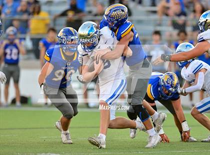 Thumbnail 1 in Friendswood @ Anderson (UIL 5A D1 Football Bi District) photogallery.