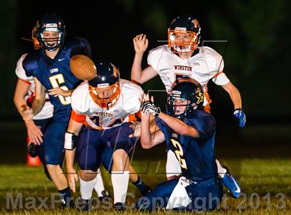 Thumbnail 2 in Logos Prep Academy vs. Winston photogallery.
