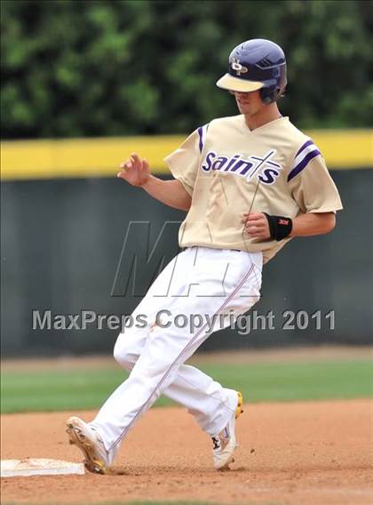 Thumbnail 2 in Notre Dame Prep vs St. Francis (Hard 9 National Classic) photogallery.