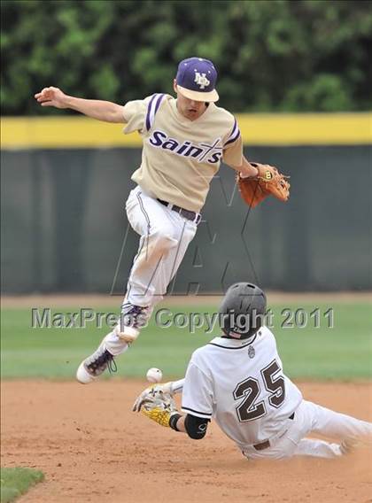 Thumbnail 3 in Notre Dame Prep vs St. Francis (Hard 9 National Classic) photogallery.