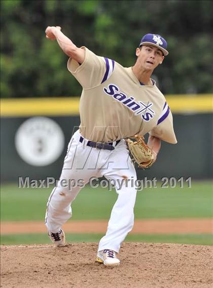 Thumbnail 1 in Notre Dame Prep vs St. Francis (Hard 9 National Classic) photogallery.
