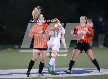 Thumbnail 3 in Staples vs. Ridgefield (FCIAC Semifinal) photogallery.