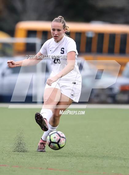 Thumbnail 3 in Staples vs. Ridgefield (FCIAC Semifinal) photogallery.