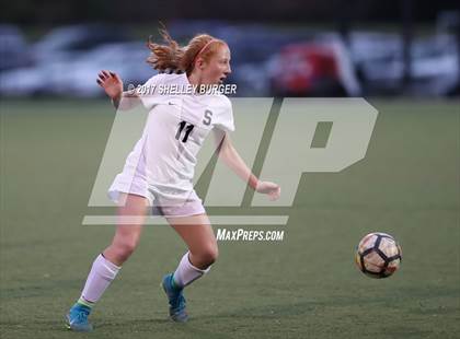 Thumbnail 2 in Staples vs. Ridgefield (FCIAC Semifinal) photogallery.