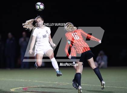 Thumbnail 2 in Staples vs. Ridgefield (FCIAC Semifinal) photogallery.
