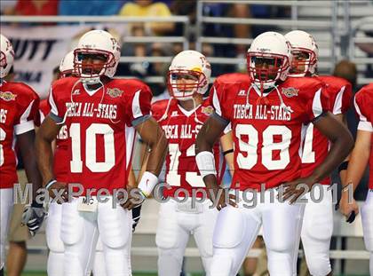 Thumbnail 3 in 2010 THSCA All-Star Football Classic (North vs. South) photogallery.