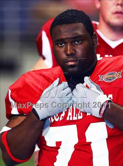 Thumbnail 2 in 2010 THSCA All-Star Football Classic (North vs. South) photogallery.