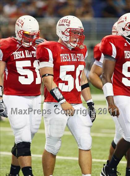 Thumbnail 1 in 2010 THSCA All-Star Football Classic (North vs. South) photogallery.