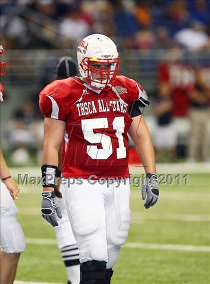 Thumbnail 2 in 2010 THSCA All-Star Football Classic (North vs. South) photogallery.