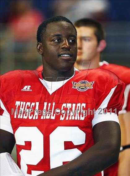 Thumbnail 2 in 2010 THSCA All-Star Football Classic (North vs. South) photogallery.