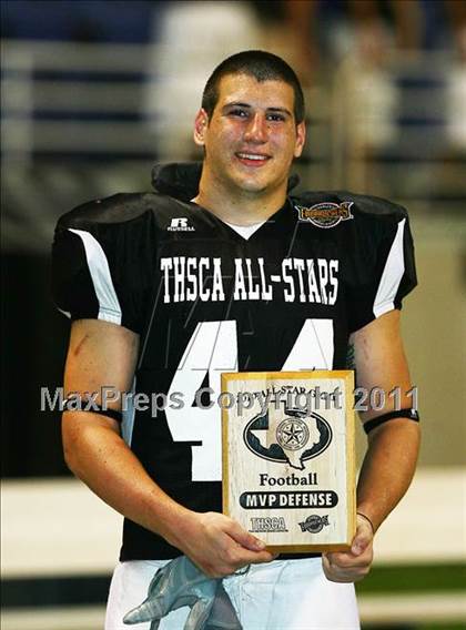 Thumbnail 3 in 2010 THSCA All-Star Football Classic (North vs. South) photogallery.