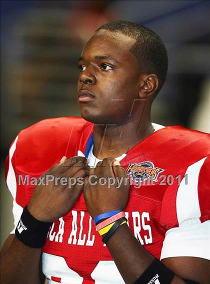 Thumbnail 1 in 2010 THSCA All-Star Football Classic (North vs. South) photogallery.