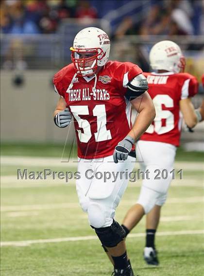 Thumbnail 2 in 2010 THSCA All-Star Football Classic (North vs. South) photogallery.