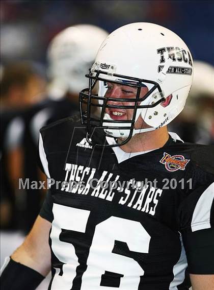 Thumbnail 2 in 2010 THSCA All-Star Football Classic (North vs. South) photogallery.