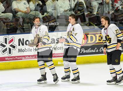 Thumbnail 1 in Cape Elizabeth vs. Messalonskee (MPA Class B State Final) photogallery.