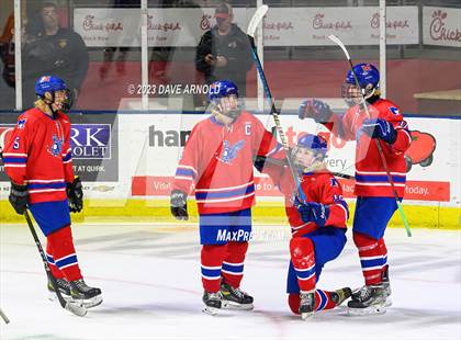 Thumbnail 2 in Cape Elizabeth vs. Messalonskee (MPA Class B State Final) photogallery.