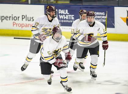 Thumbnail 3 in Cape Elizabeth vs. Messalonskee (MPA Class B State Final) photogallery.