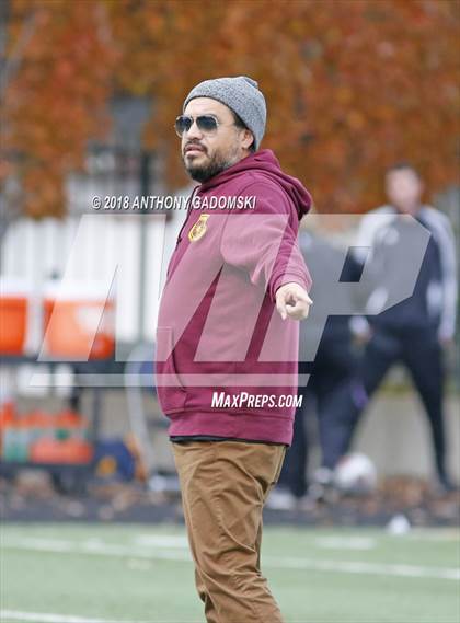 Thumbnail 2 in Solorio vs. Saint Ignatius College Prep (IHSA 2A Sectional Playoff) photogallery.
