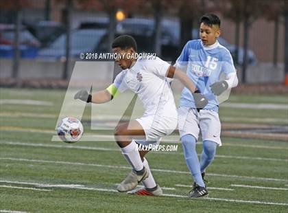 Thumbnail 3 in Solorio vs. Saint Ignatius College Prep (IHSA 2A Sectional Playoff) photogallery.