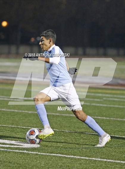 Thumbnail 1 in Solorio vs. Saint Ignatius College Prep (IHSA 2A Sectional Playoff) photogallery.