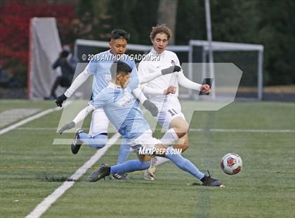 Thumbnail 2 in Solorio vs. Saint Ignatius College Prep (IHSA 2A Sectional Playoff) photogallery.