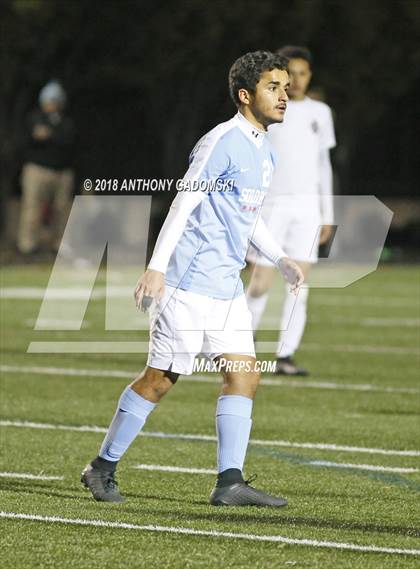 Thumbnail 2 in Solorio vs. Saint Ignatius College Prep (IHSA 2A Sectional Playoff) photogallery.