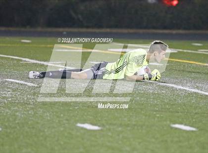 Thumbnail 2 in Solorio vs. Saint Ignatius College Prep (IHSA 2A Sectional Playoff) photogallery.